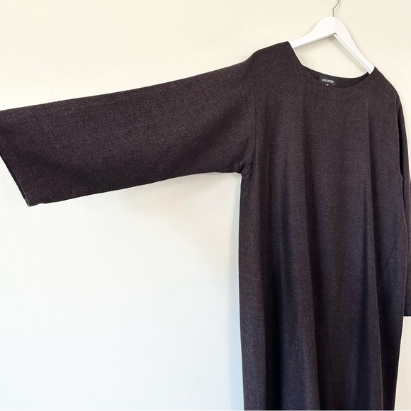 Eskandar Cashmere Silk High Low Hem Dress - Picture 3 of 14